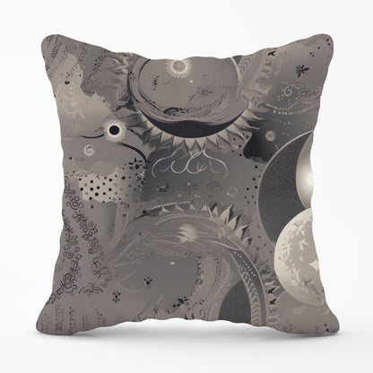 Abstract Moon Shapes Cushions