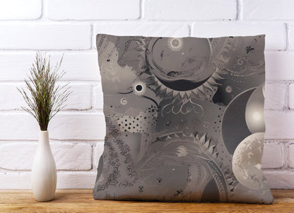 Abstract Moon Shapes Cushions