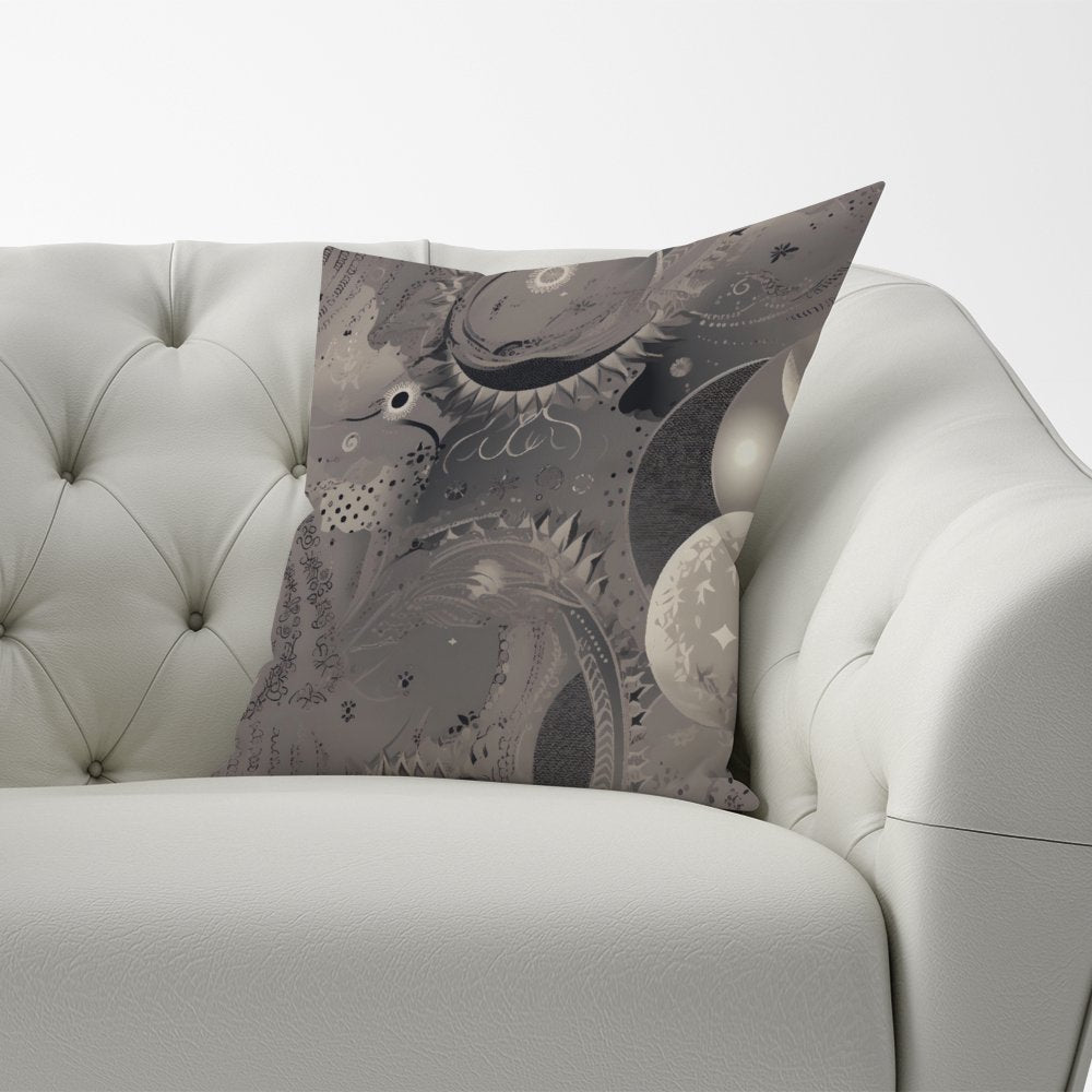 Abstract Moon Shapes Cushions