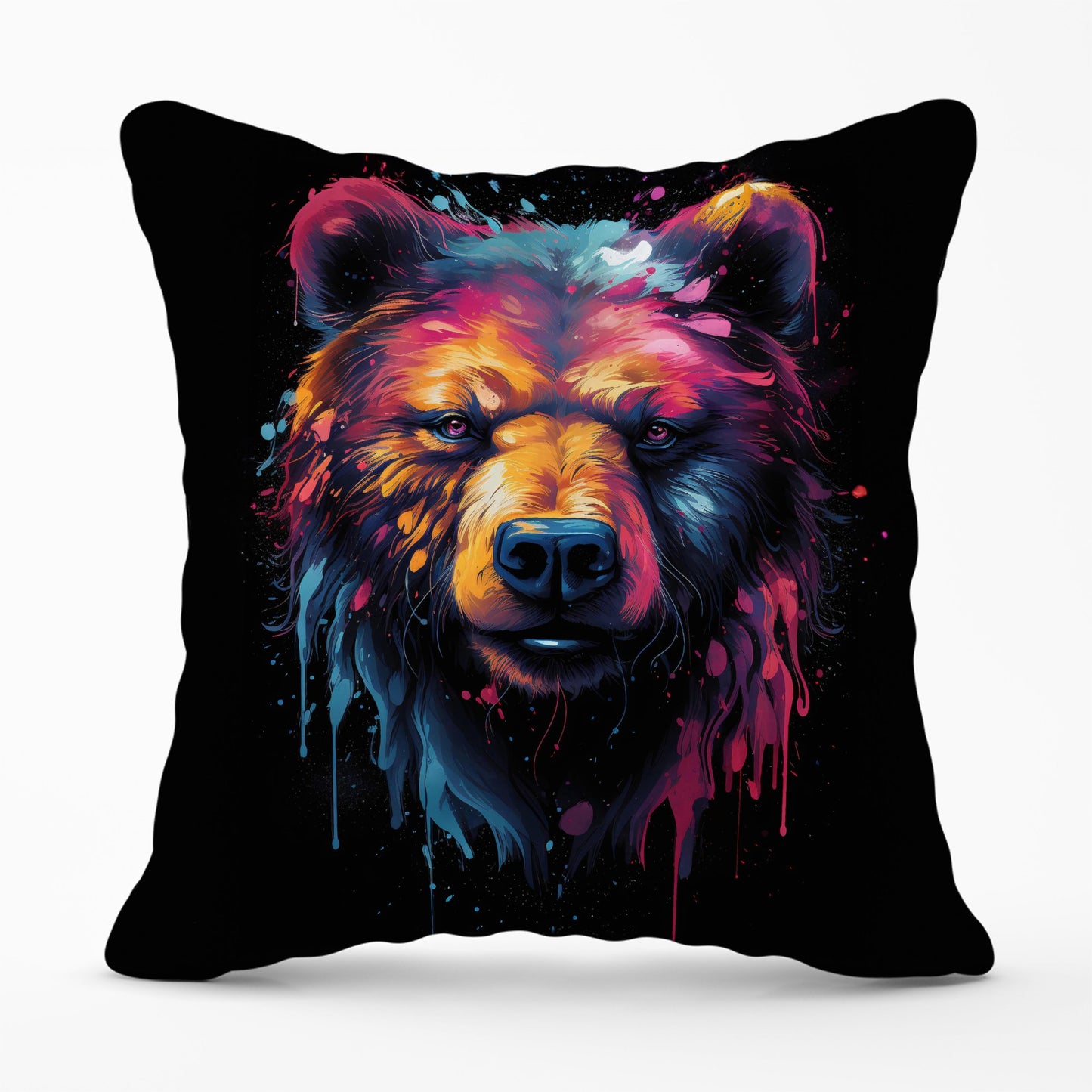 Splashart Bear Face Cushions