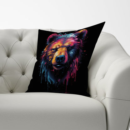 Splashart Bear Face Cushions