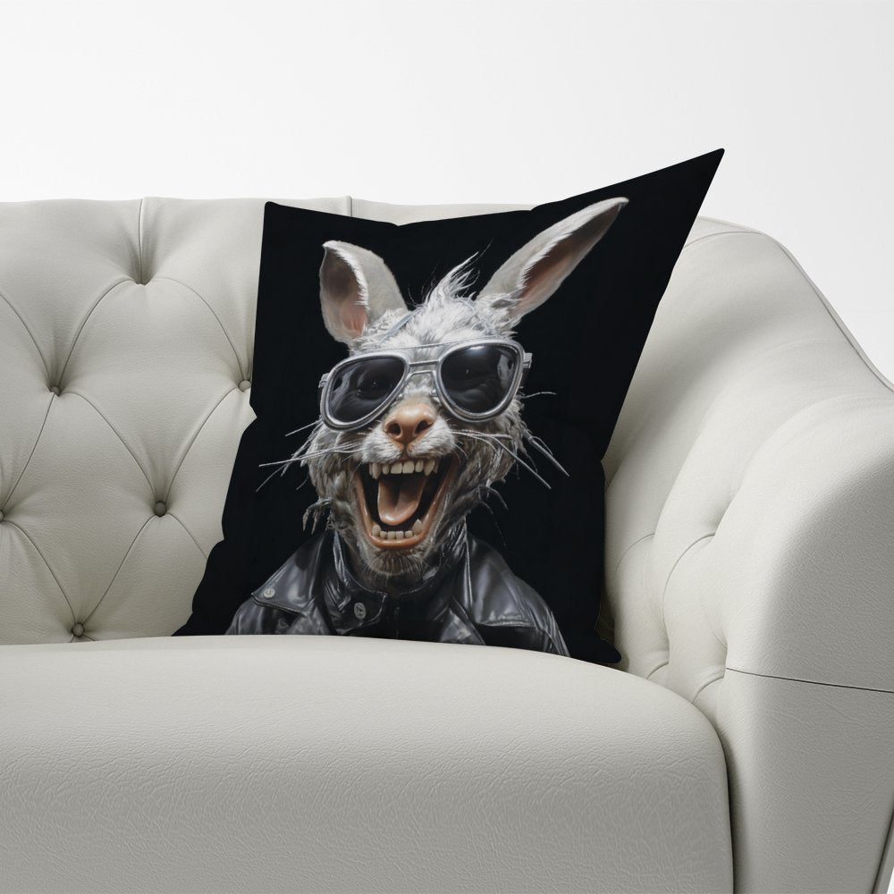 Funky Rabbit Face Cushions