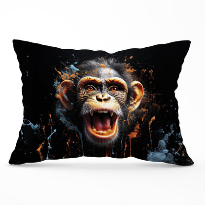 Monkey Face Splashart Cushions