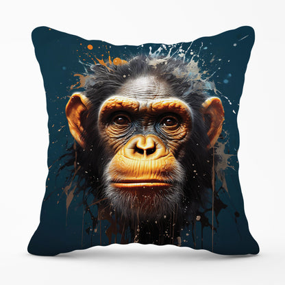 Splashart Realistic Monkey Face Cushions