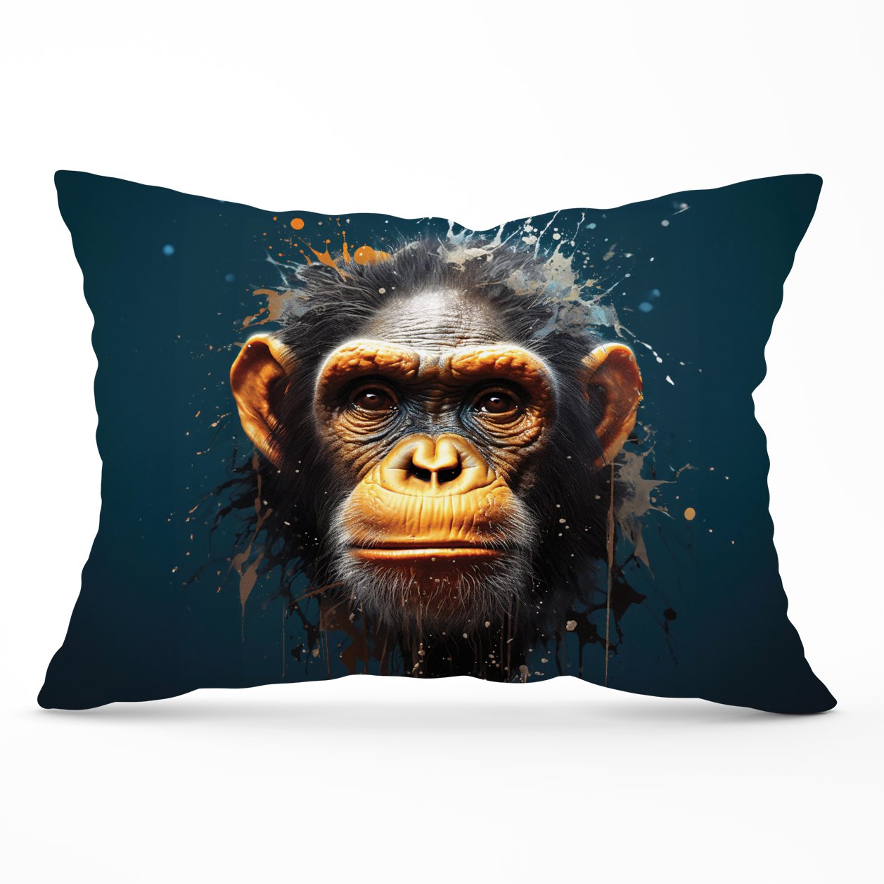 Splashart Realistic Monkey Face Cushions