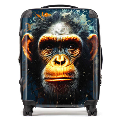 Splashart Realistic Monkey Face Suitcase