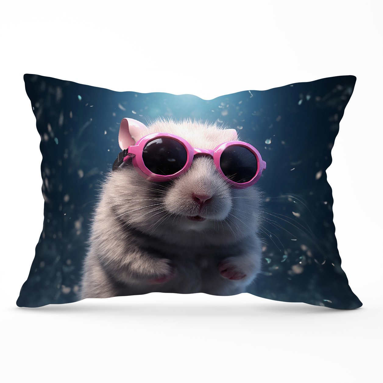 Splashart DoorMouse with Pink Glasses Cushions