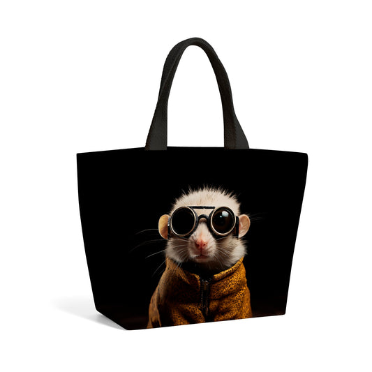 Realistic Doormouse Beach Shopper Tote Bag
