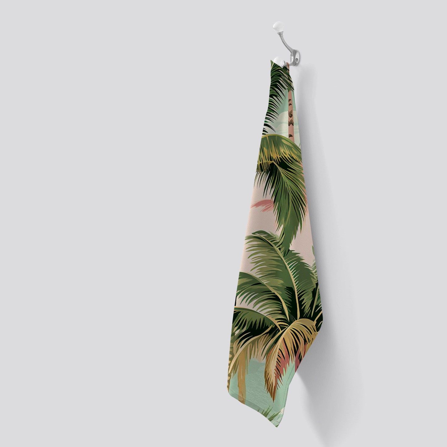Palm Trees Pattern Tea Towel