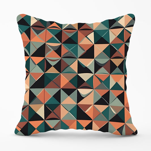 Geometric Print Pattern Cushions