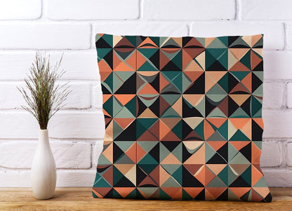 Geometric Print Pattern Cushions