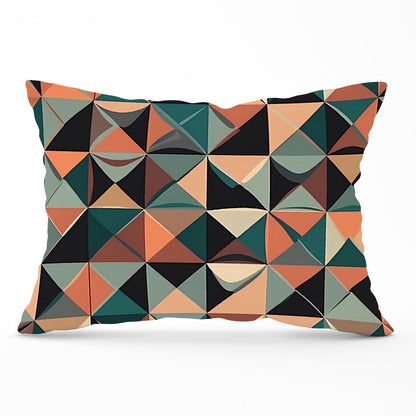Geometric Print Pattern Cushions