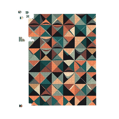 Geometric Print Pattern Jigsaw Puzzle