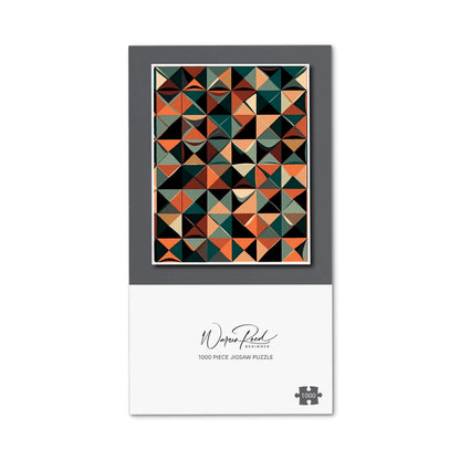 Geometric Print Pattern Jigsaw Puzzle