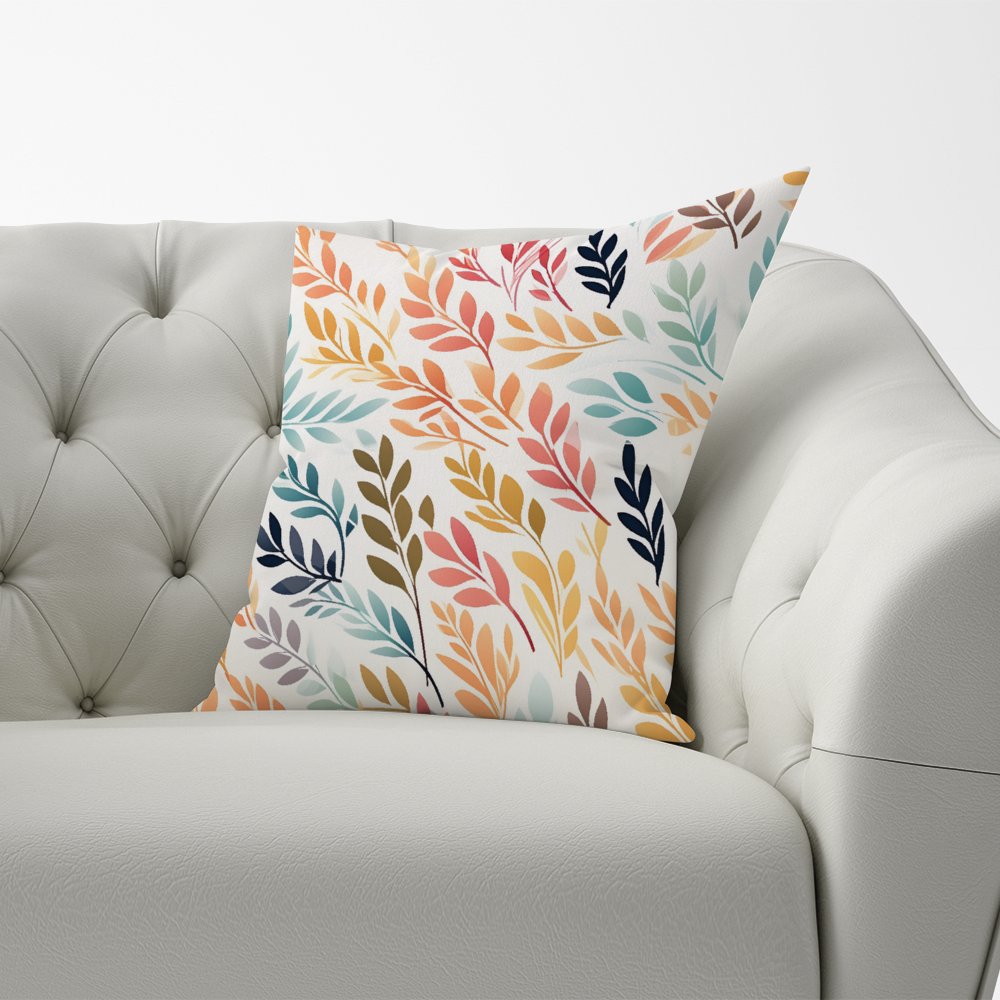 Colouful Sping Leaves Cushions