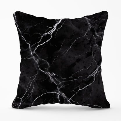 Black Marble Pattern Cushions