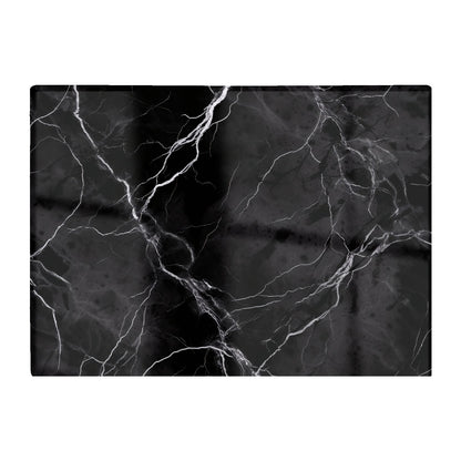 Black Marble Pattern Glass Chopping Board