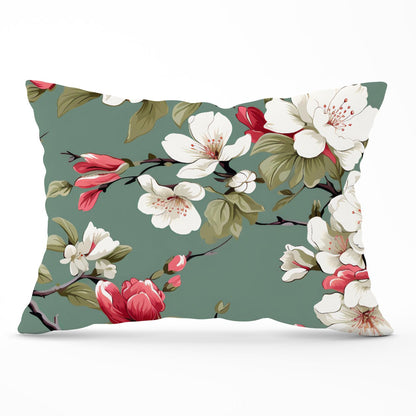 Pink And White Blossom Cushions