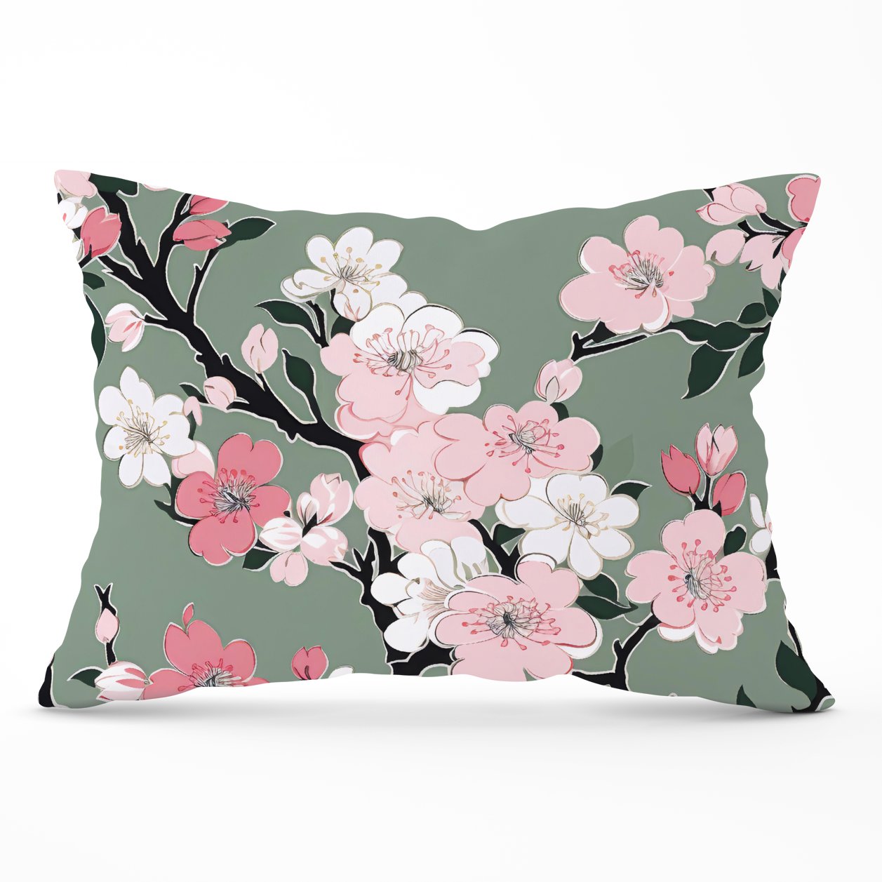Pink Floral Abstract Pattern Cushions