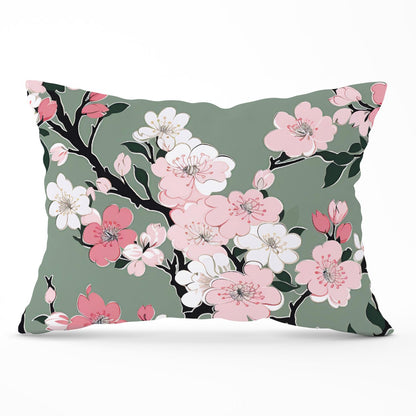 Pink Floral Abstract Pattern Cushions