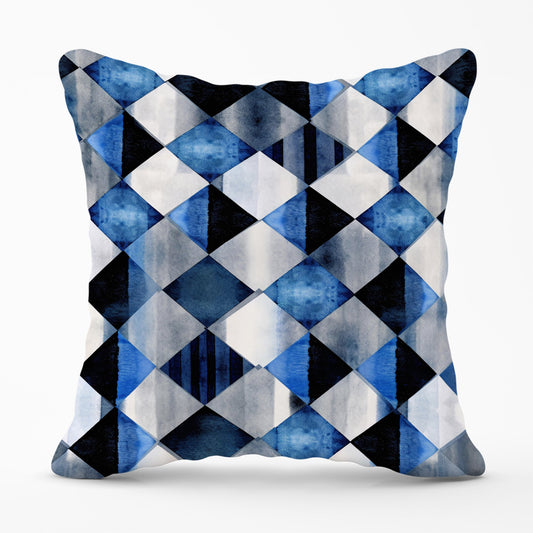 Square Checkered Pattern Cushions
