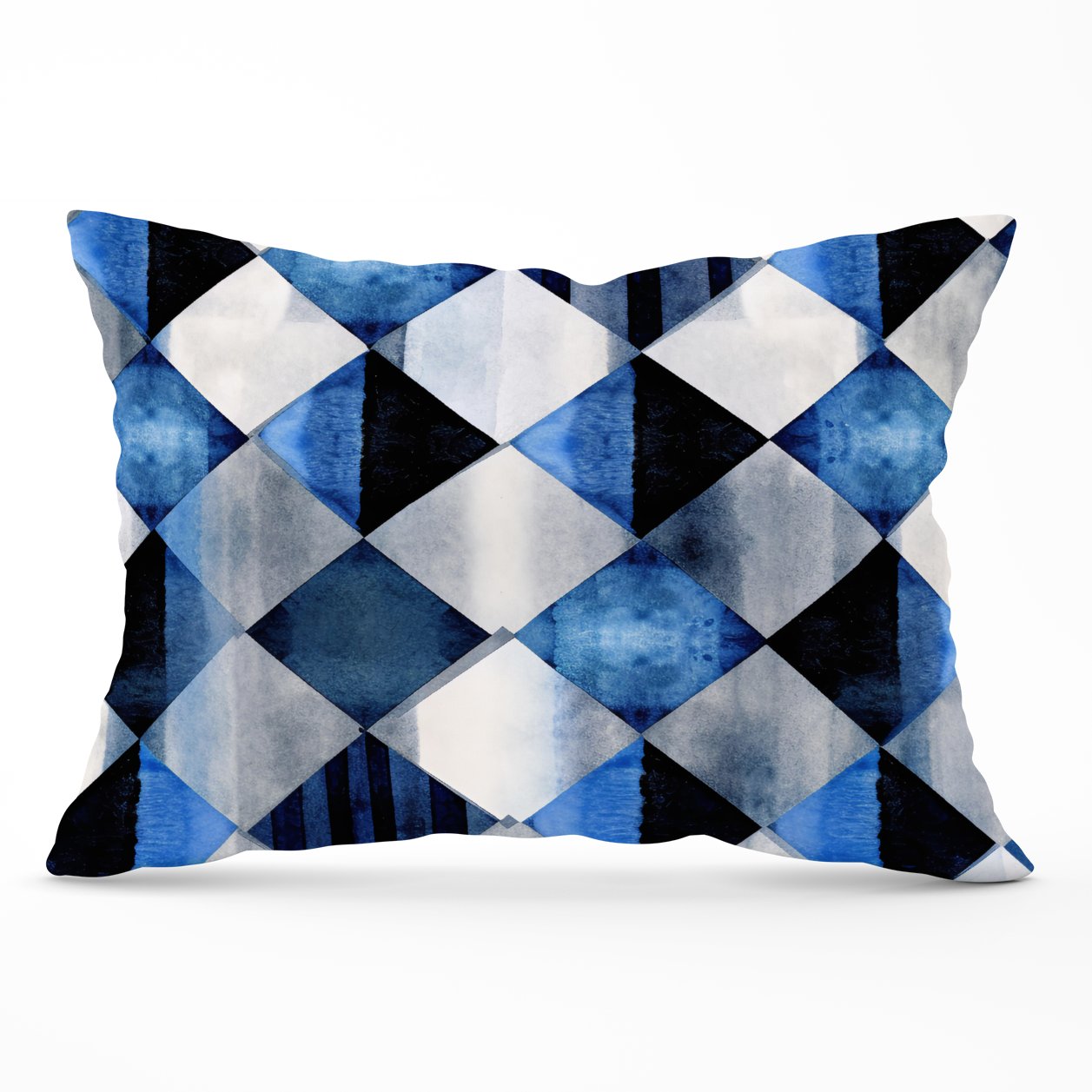 Square Checkered Pattern Cushions