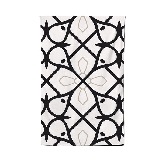 Arabic Style Pattern Tea Towel