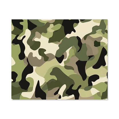 Camouflage Design Kitchen Splashback