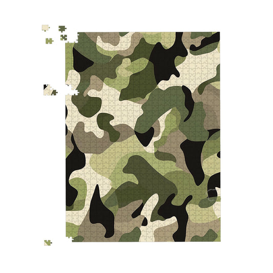 Camouflage Design Jigsaw Puzzle