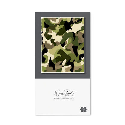 Camouflage Design Jigsaw Puzzle