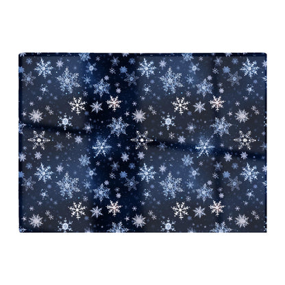 Dreamy And Magical Snowflake Glass Chopping Board