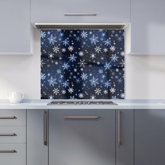Dreamy And Magical Snowflake Kitchen Splashback