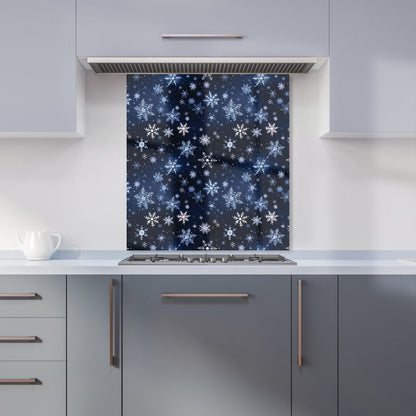 Dreamy And Magical Snowflake Kitchen Splashback