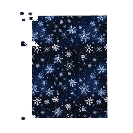 Dreamy And Magical Snowflake Jigsaw Puzzle