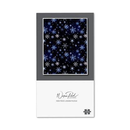 Dreamy And Magical Snowflake Jigsaw Puzzle