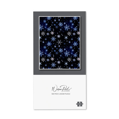Dreamy And Magical Snowflake Jigsaw Puzzle