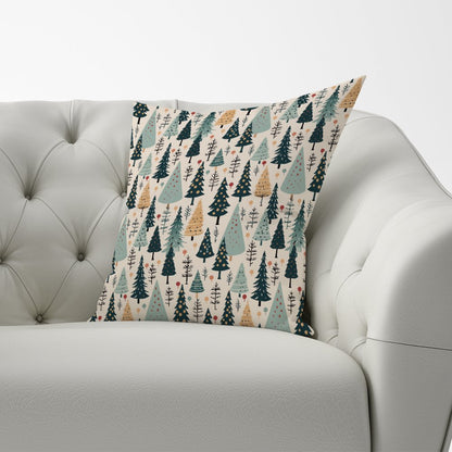 Boho Inspired Christmas Tree Pattern Cushions