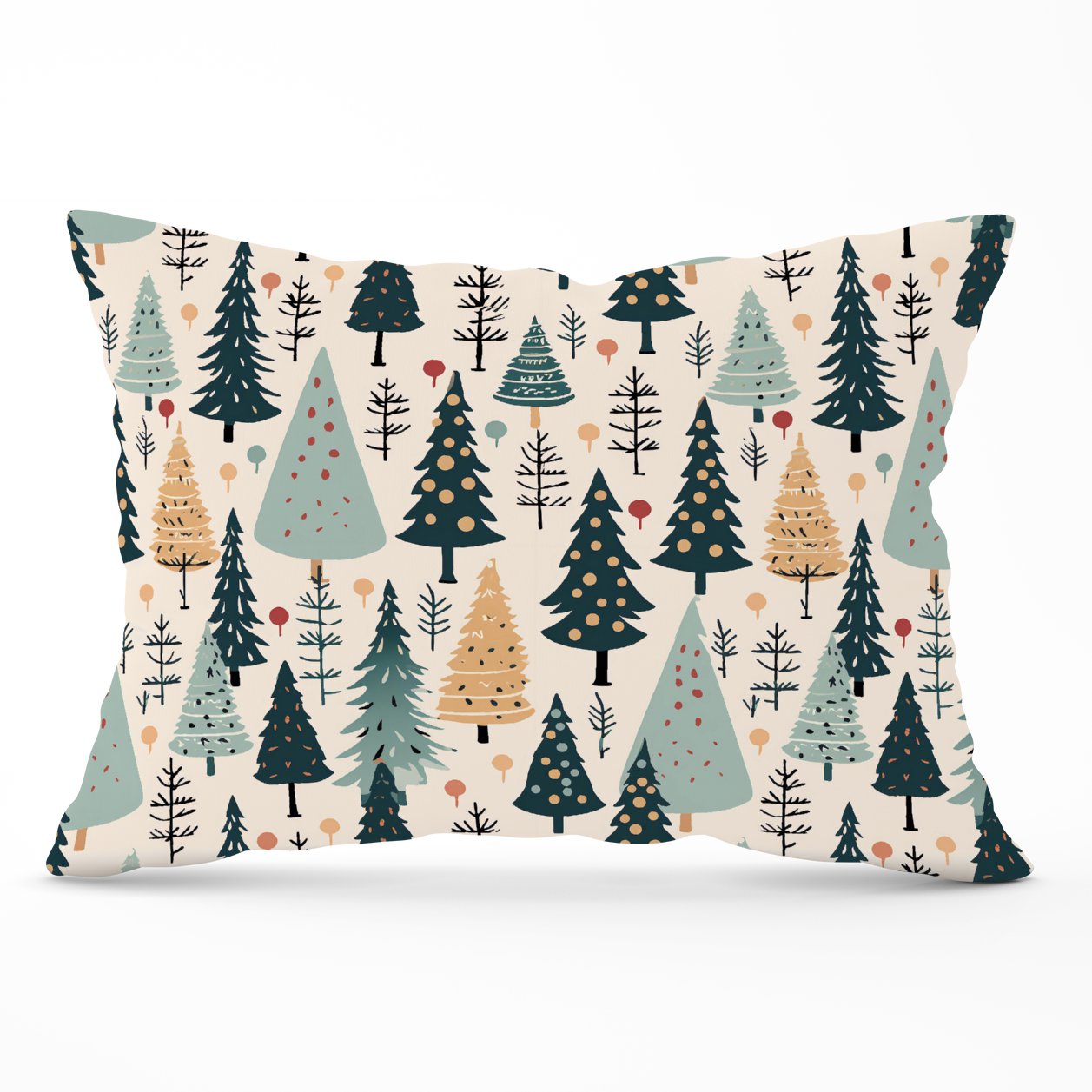 Boho Inspired Christmas Tree Pattern Cushions