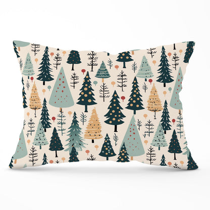 Boho Inspired Christmas Tree Pattern Cushions