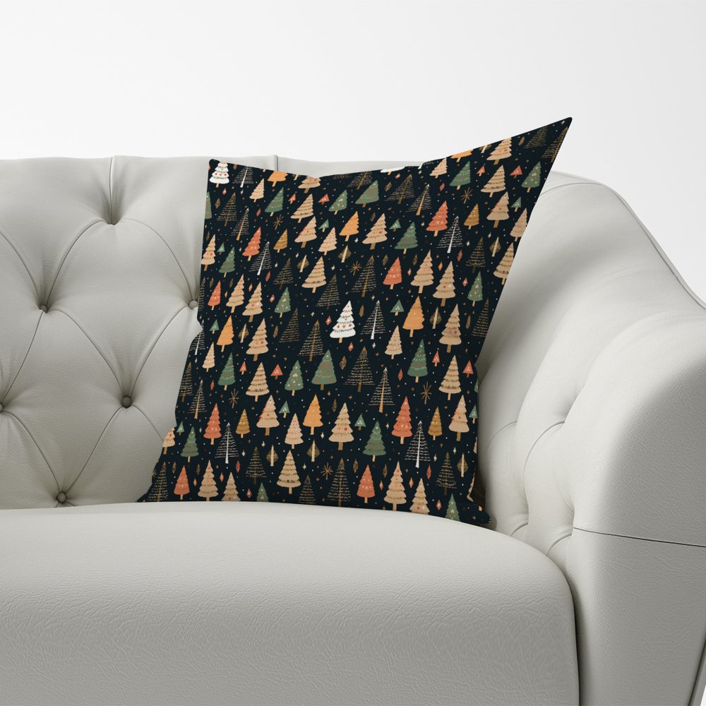 Boho Inspired Christmas Trees Cushions