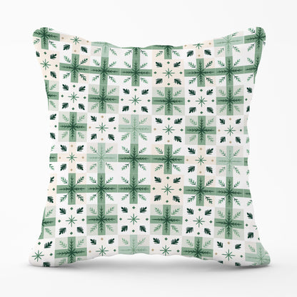 Christmas Quilting Squares Cushions