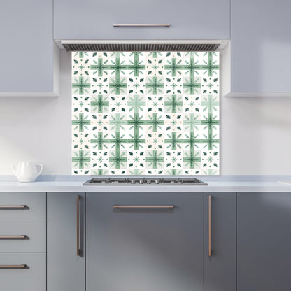 Christmas Quilting Squares, Geometric Kitchen Splashback