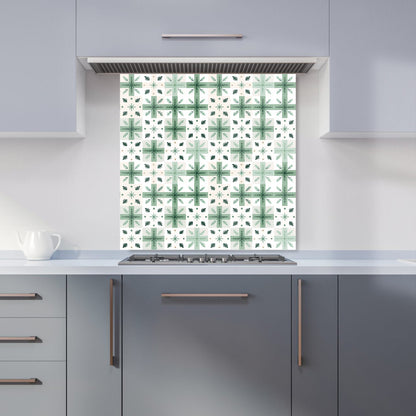 Christmas Quilting Squares, Geometric Kitchen Splashback