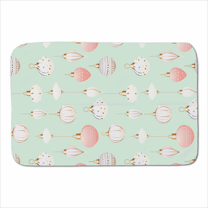 Christmas Decorations Pink And Green Sherpa Blanket