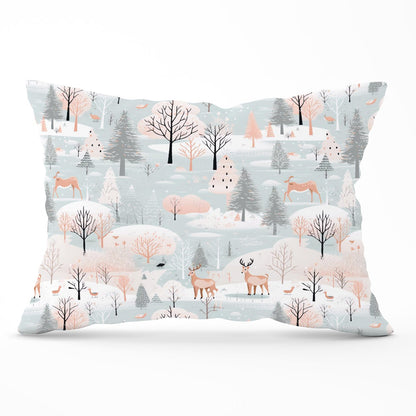 Whimsical Christmas Winter Wonderland Cushions