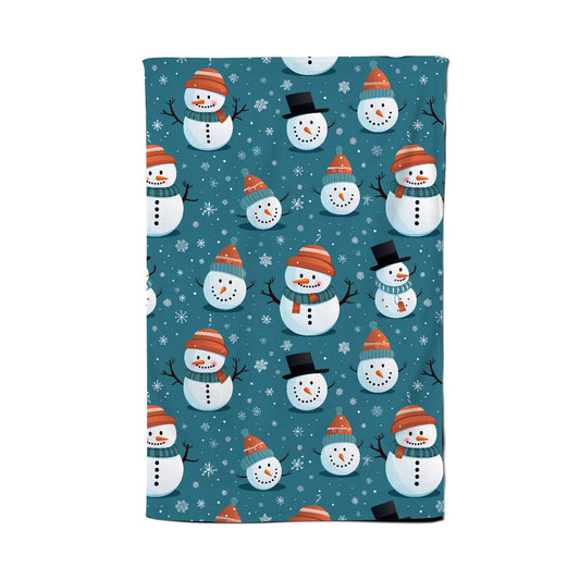 Jolly Christmas Snowmen Tea Towel