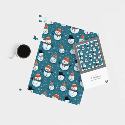 Jolly Christmas Snowmen Jigsaw Puzzle