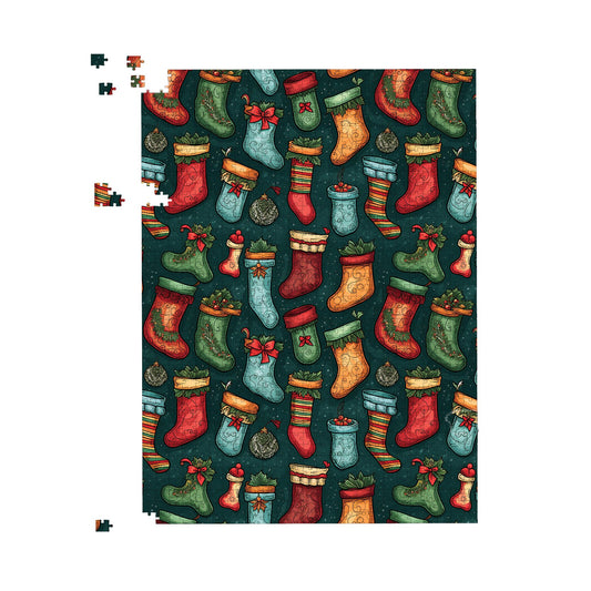Christmas Stockings Jigsaw Puzzle