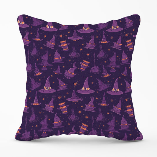 Witch Hats And Broomsticks Cushions