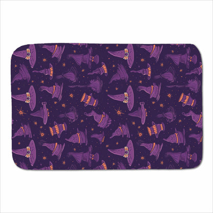 Witch Hats And Broomsticks Sherpa Blanket